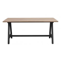 RO Carradale Extending Dining Table A 170x100 Oak/Black